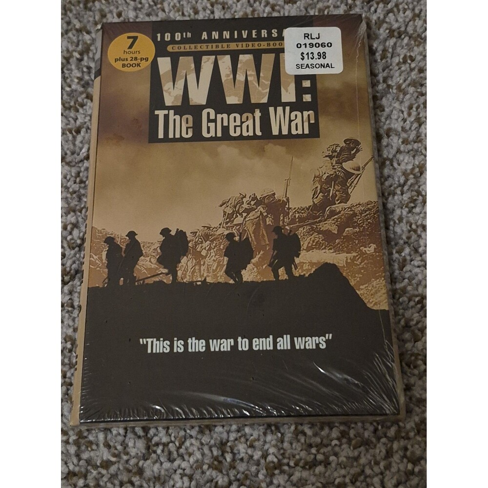 WWI the Great War: 100th Anniversary Memorabilia Set (DVD, 2014)